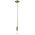 Dull Gold Mini Pendant Hanging Light